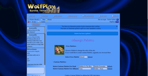 Hidden In The Blue Desktop