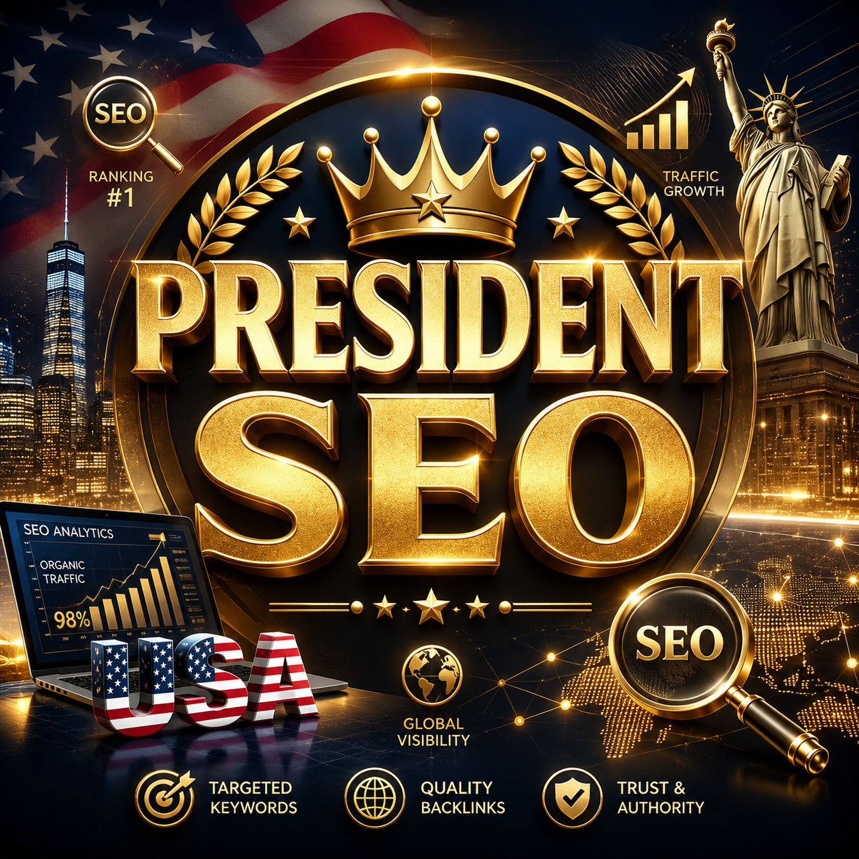 PRESIDENT SEO Platform Hiburan Online