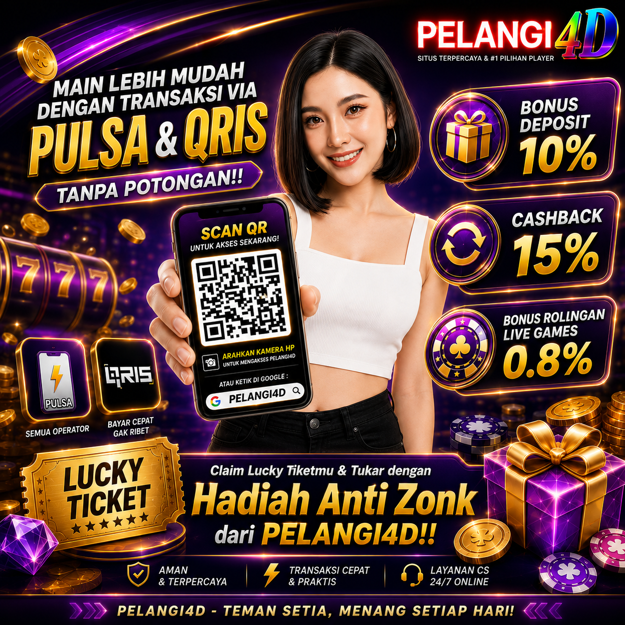 Pelangi4D Banner