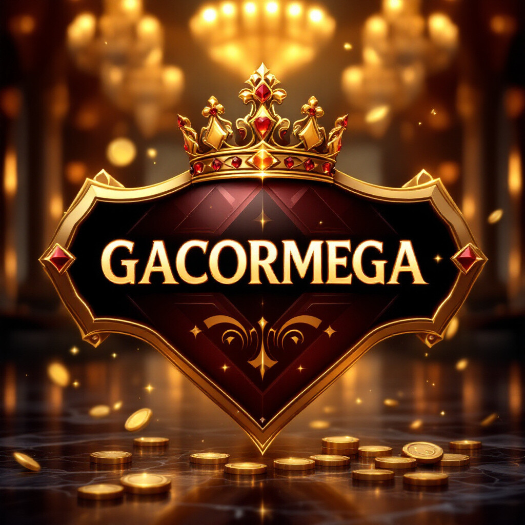 Banner Aplikasi GACORMEGA dengan akses permainan digital