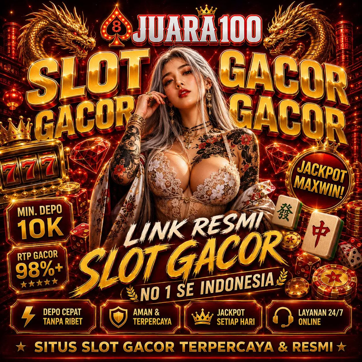 JUARA100: Platform Game Online dengan Berbagai Pilihan Game Menarik