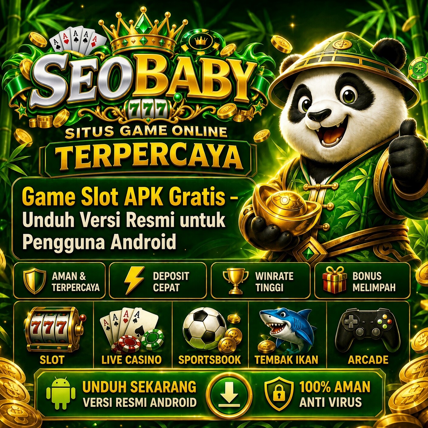 Banner Aplikasi WOW88 dengan akses permainan digital