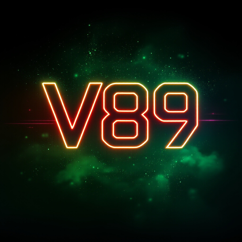 Banner Aplikasi V89 dengan akses permainan digital