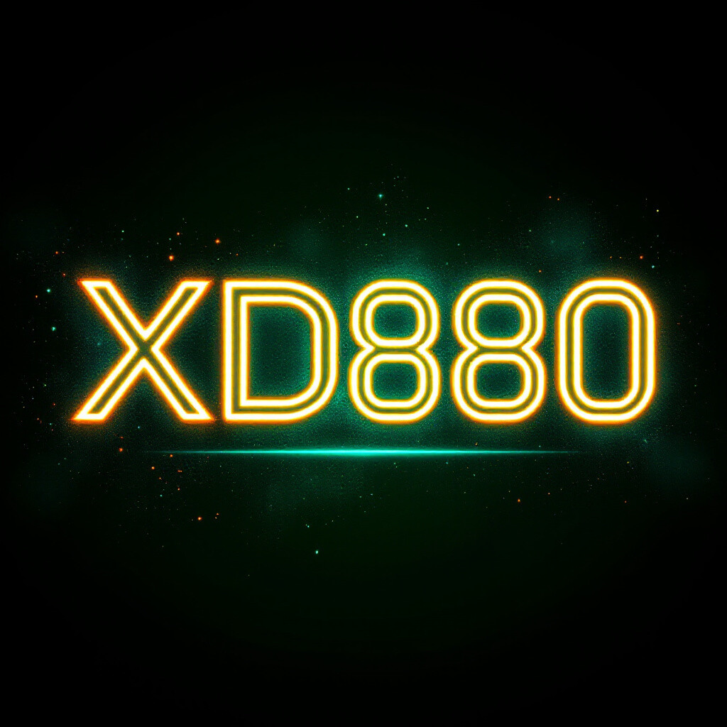Banner Aplikasi XD880 dengan akses permainan digital