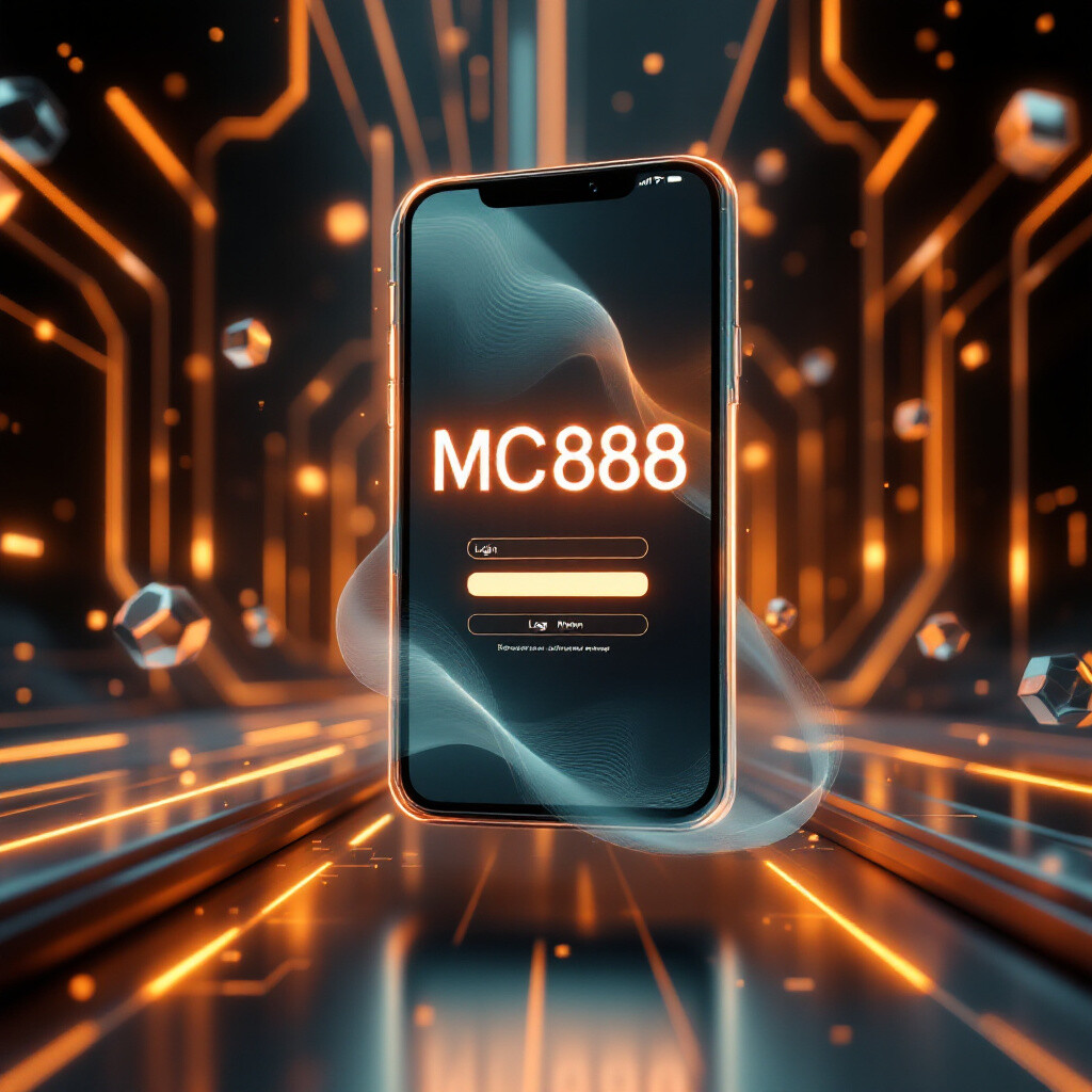 Banner Aplikasi MC888 dengan akses permainan digital