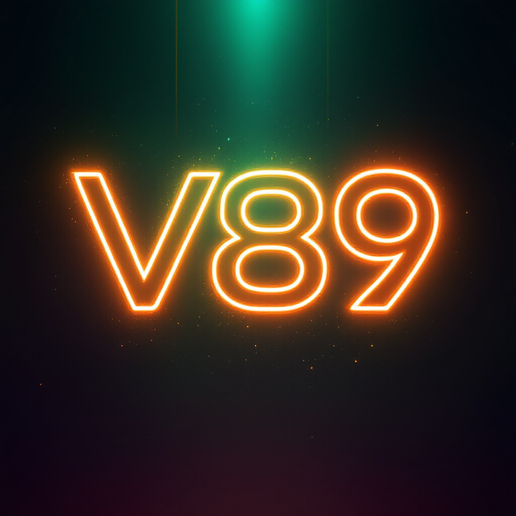 Banner Aplikasi V89 dengan akses permainan digital
