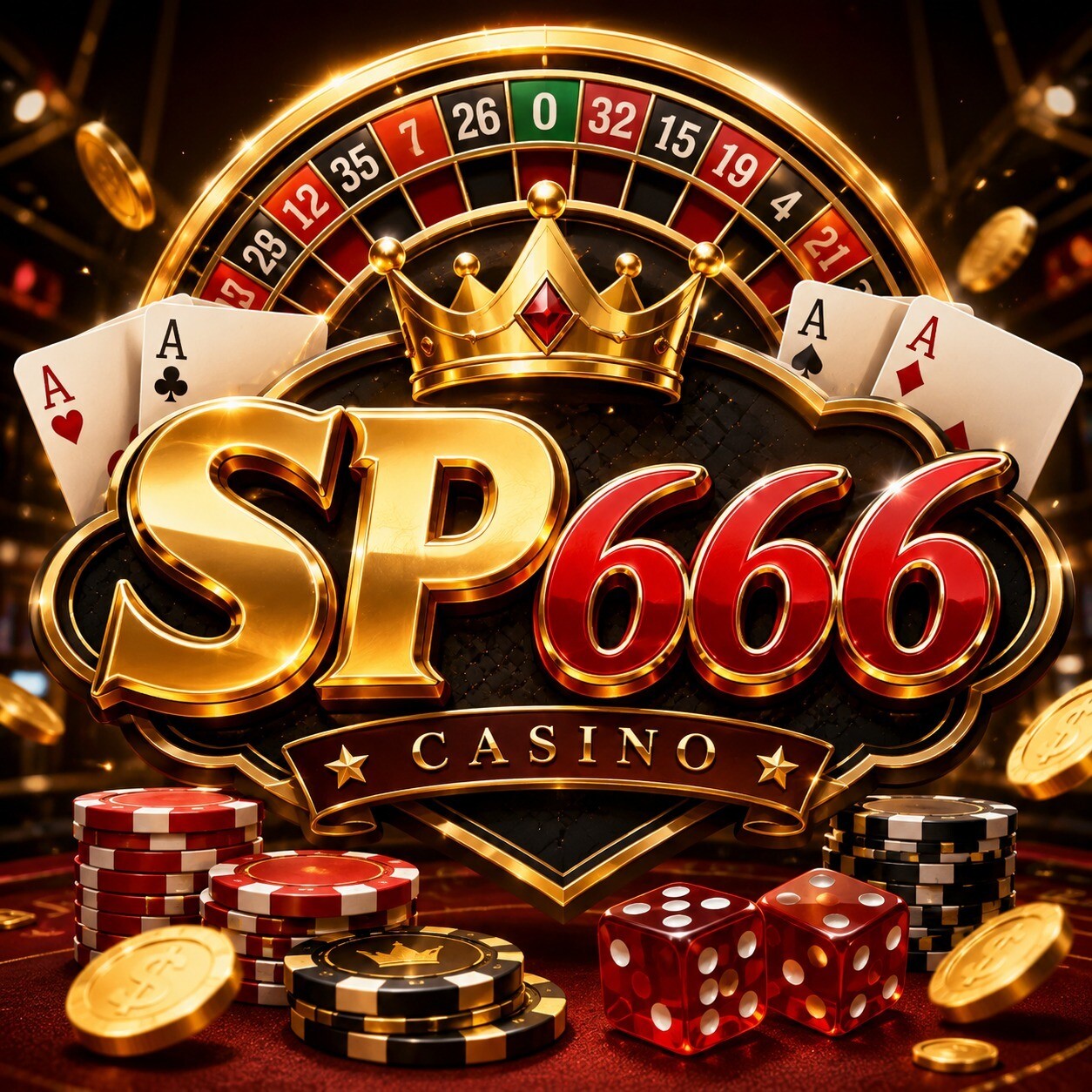 Banner Aplikasi SP666 dengan akses permainan digital