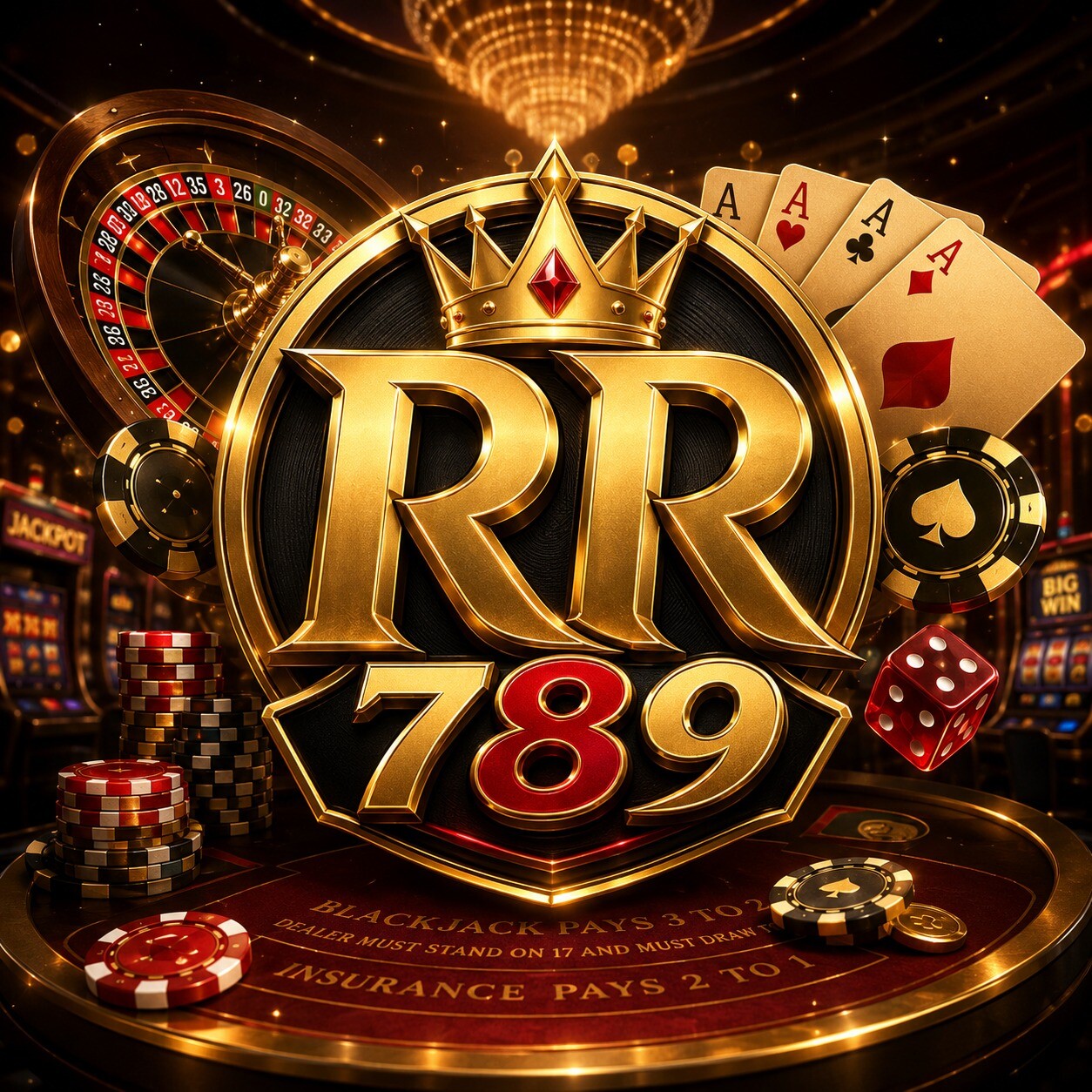 Banner Aplikasi RR789 dengan akses permainan digital