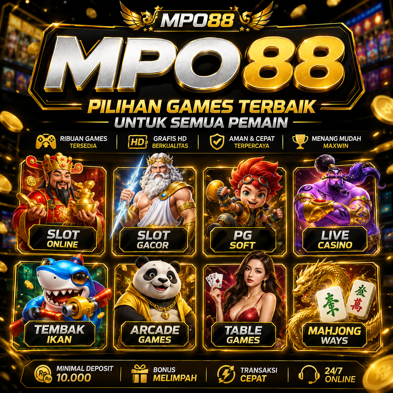 MPO88: Cara Temukan Games MPO Paling Anyar Dengan Permainan Paling Variatif