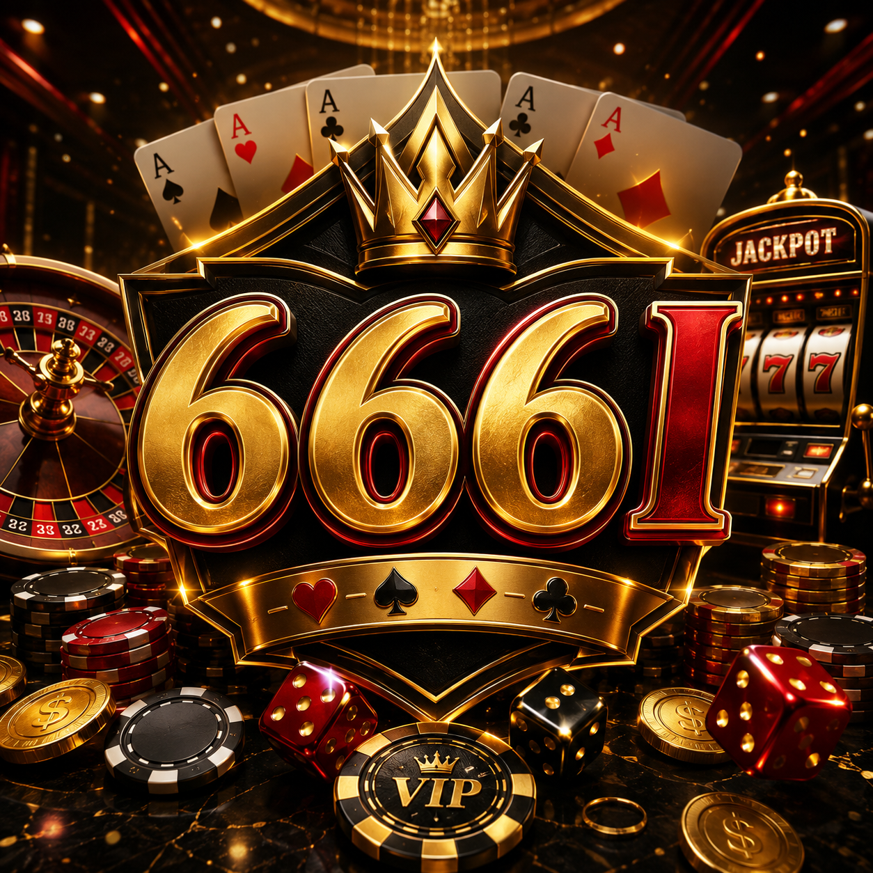 Banner Aplikasi 666I dengan akses permainan digital
