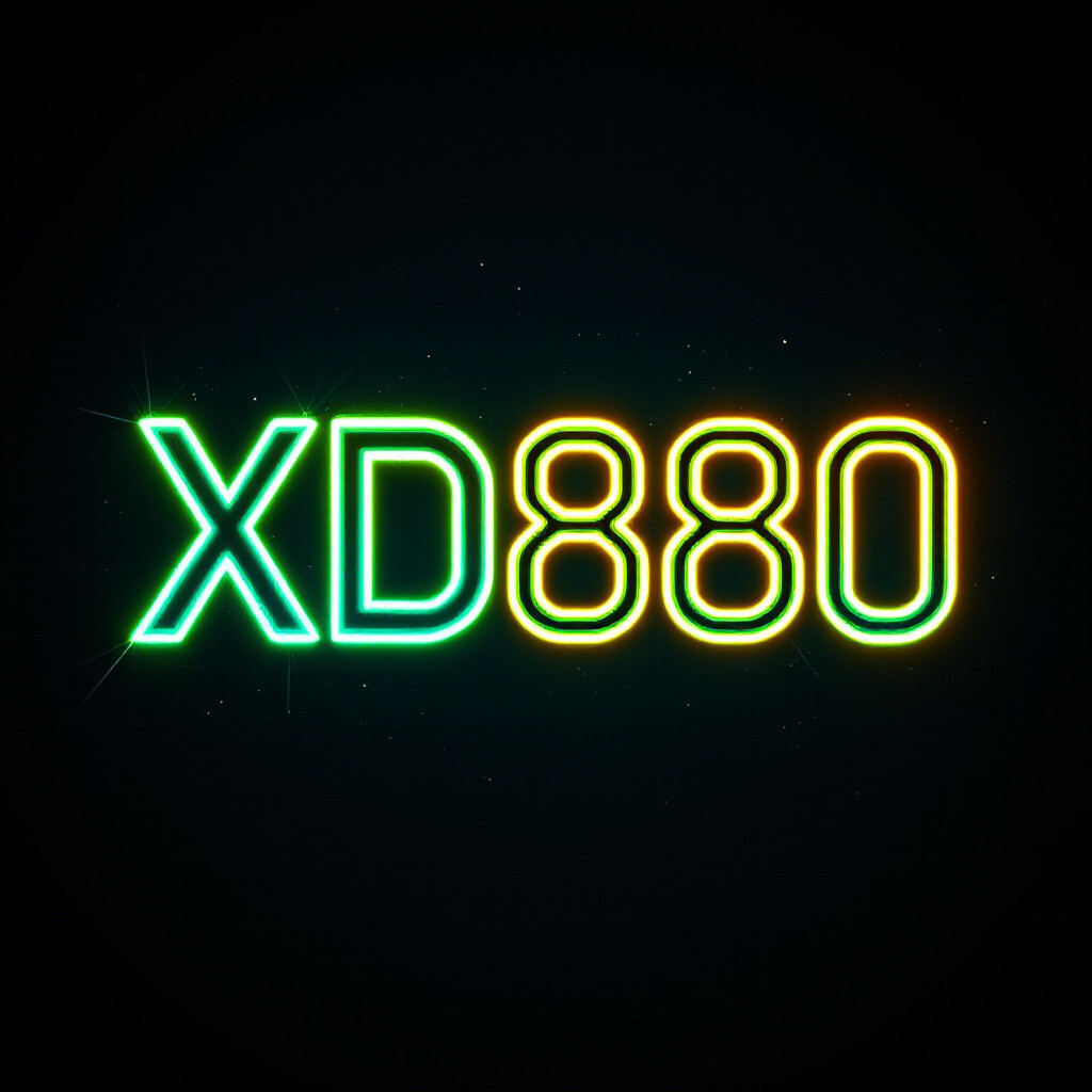 Banner Aplikasi XD880 dengan akses permainan digital