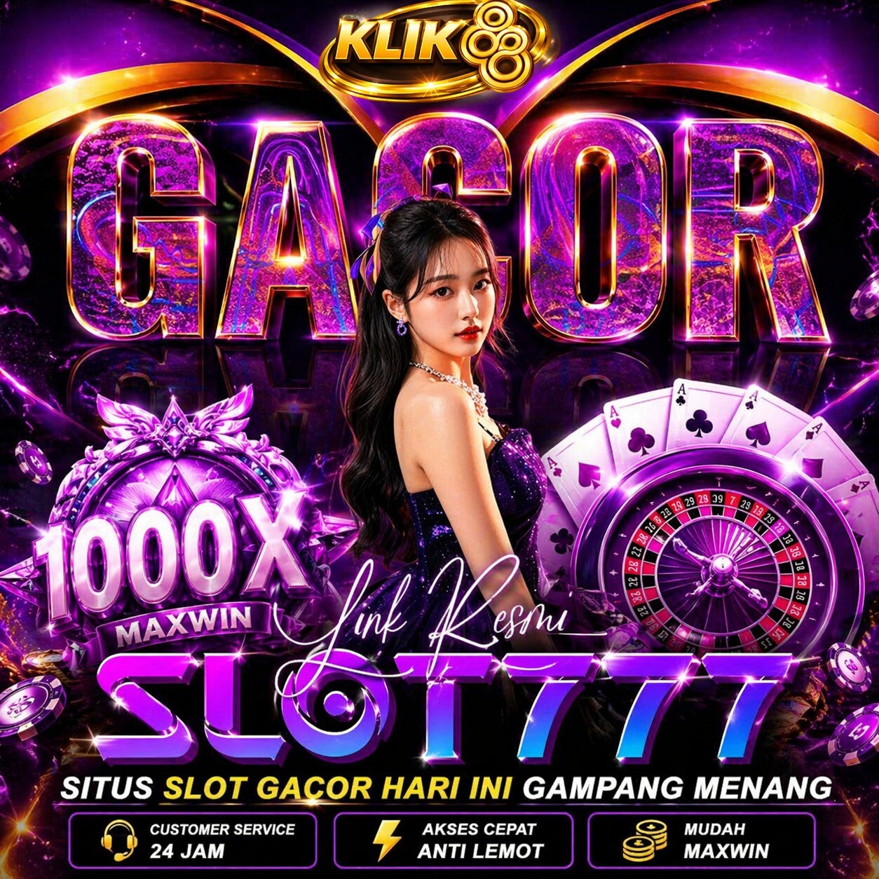 KLIK88 Front Black 