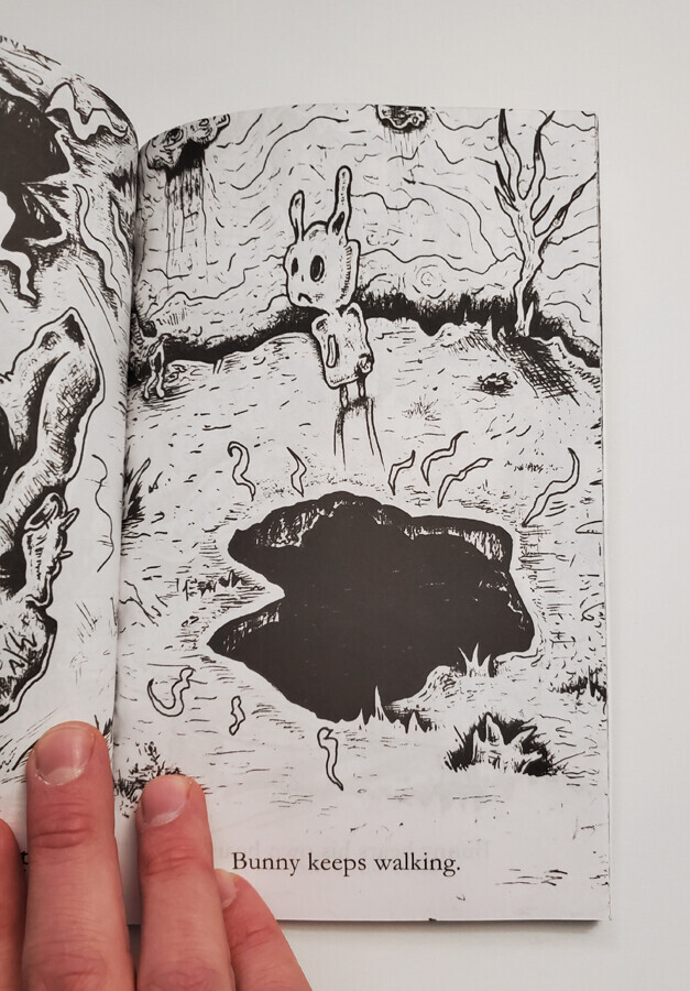 bunny feels strange today sample page 4