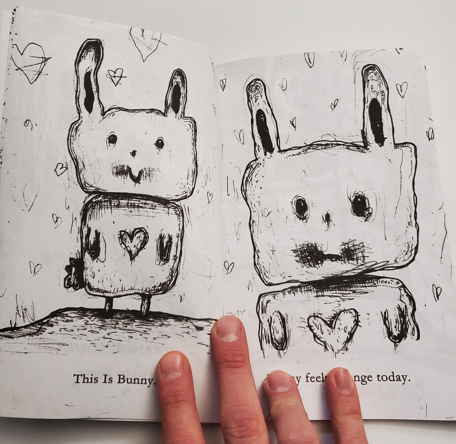bunny feels strange today sample page 2