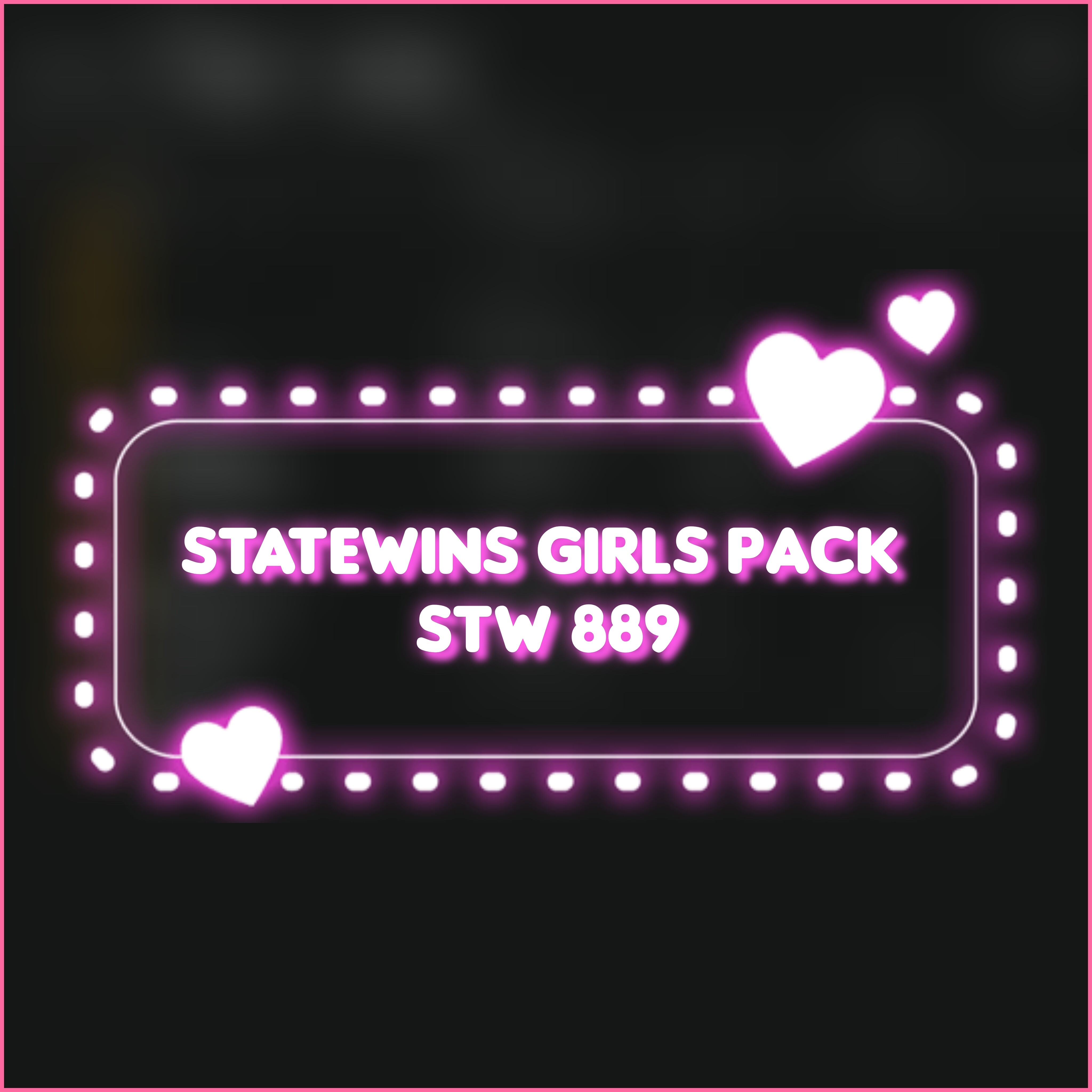 Statewins Girls Pack 💦STW 889💦