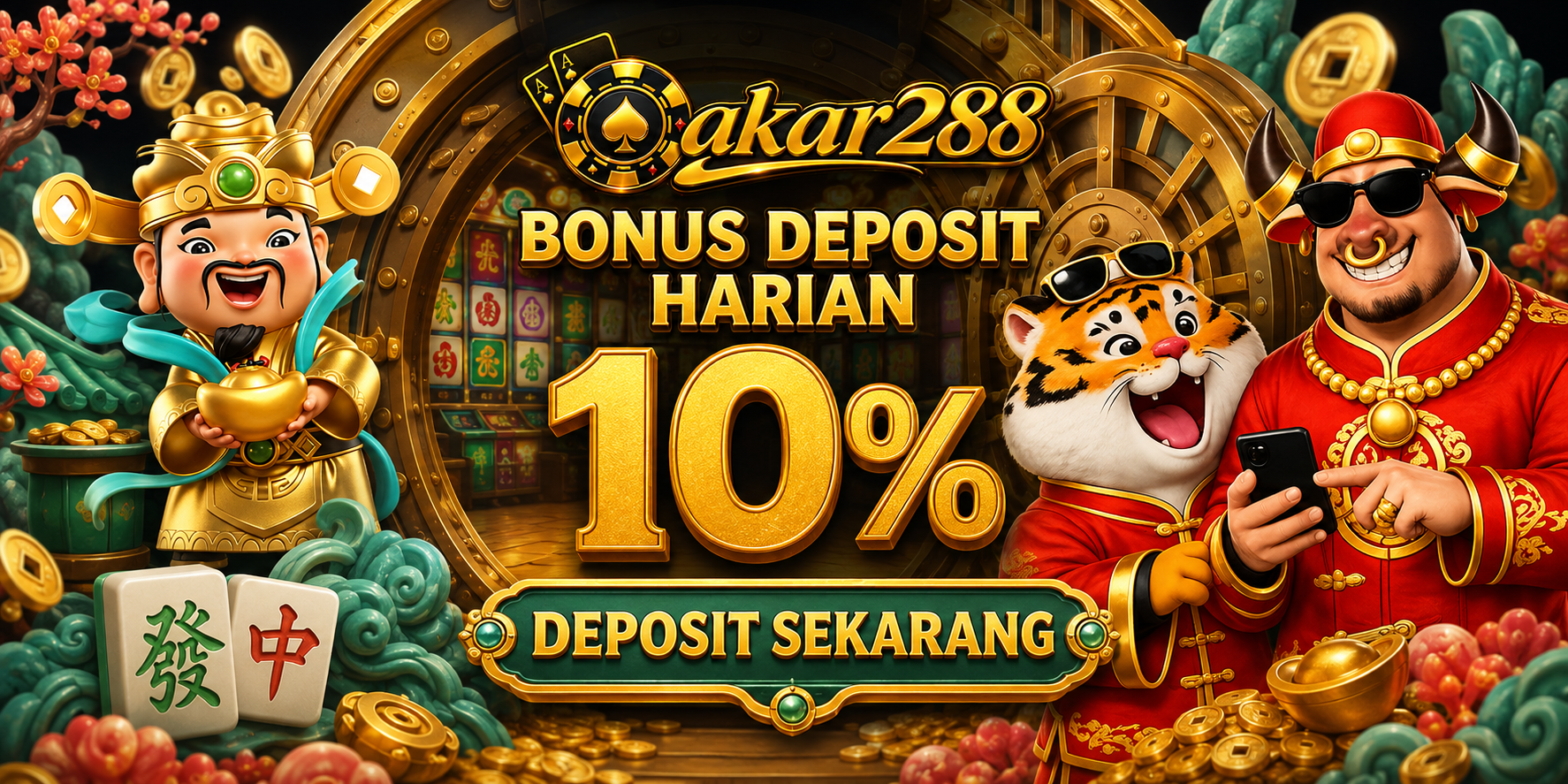 BONUS DEPOSIT 10% HARIAN ALL GAMES