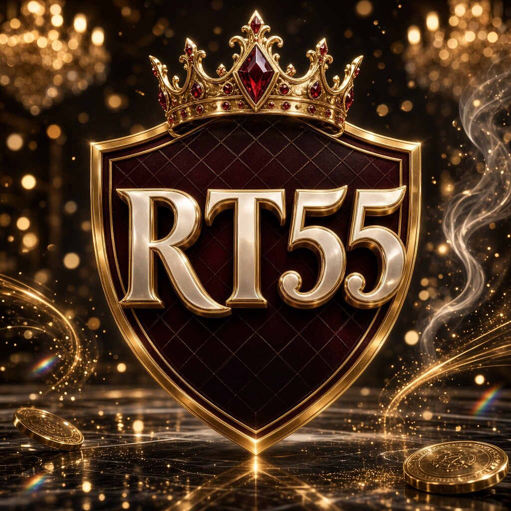 Banner Aplikasi RT55 dengan akses permainan digital