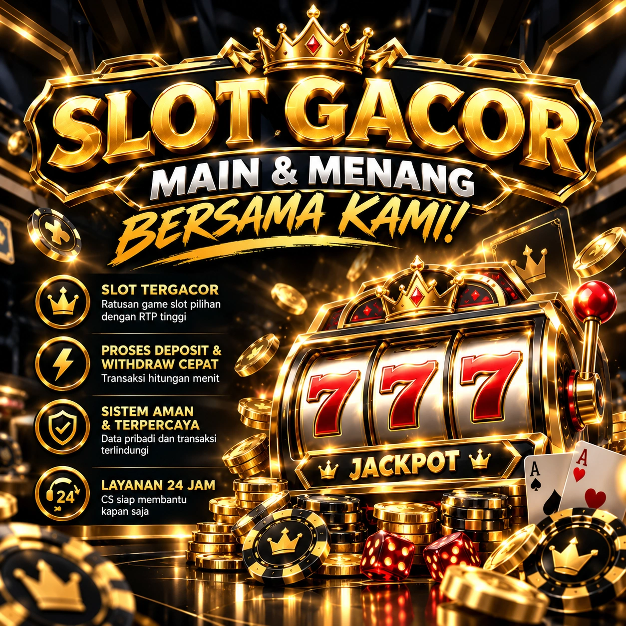 Situs Slot Gacor Hari Ini Depo 5K via Telkomsel, XL, Dana dan QRIS 2026