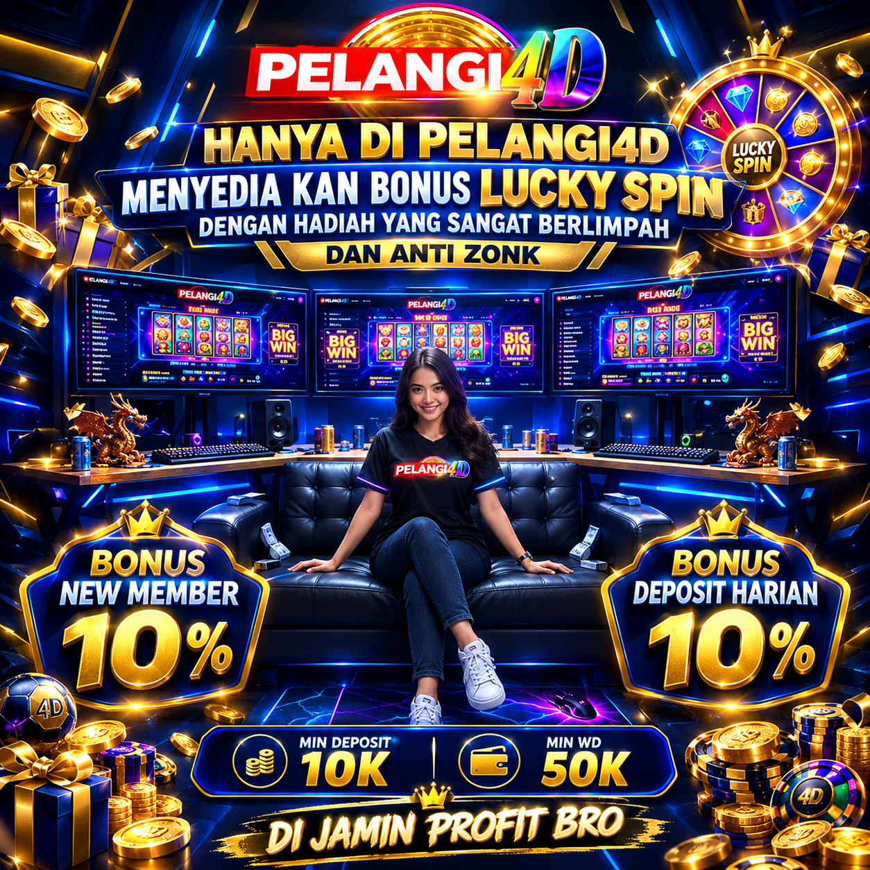 PELANGI4D Platform Game Online Modern
