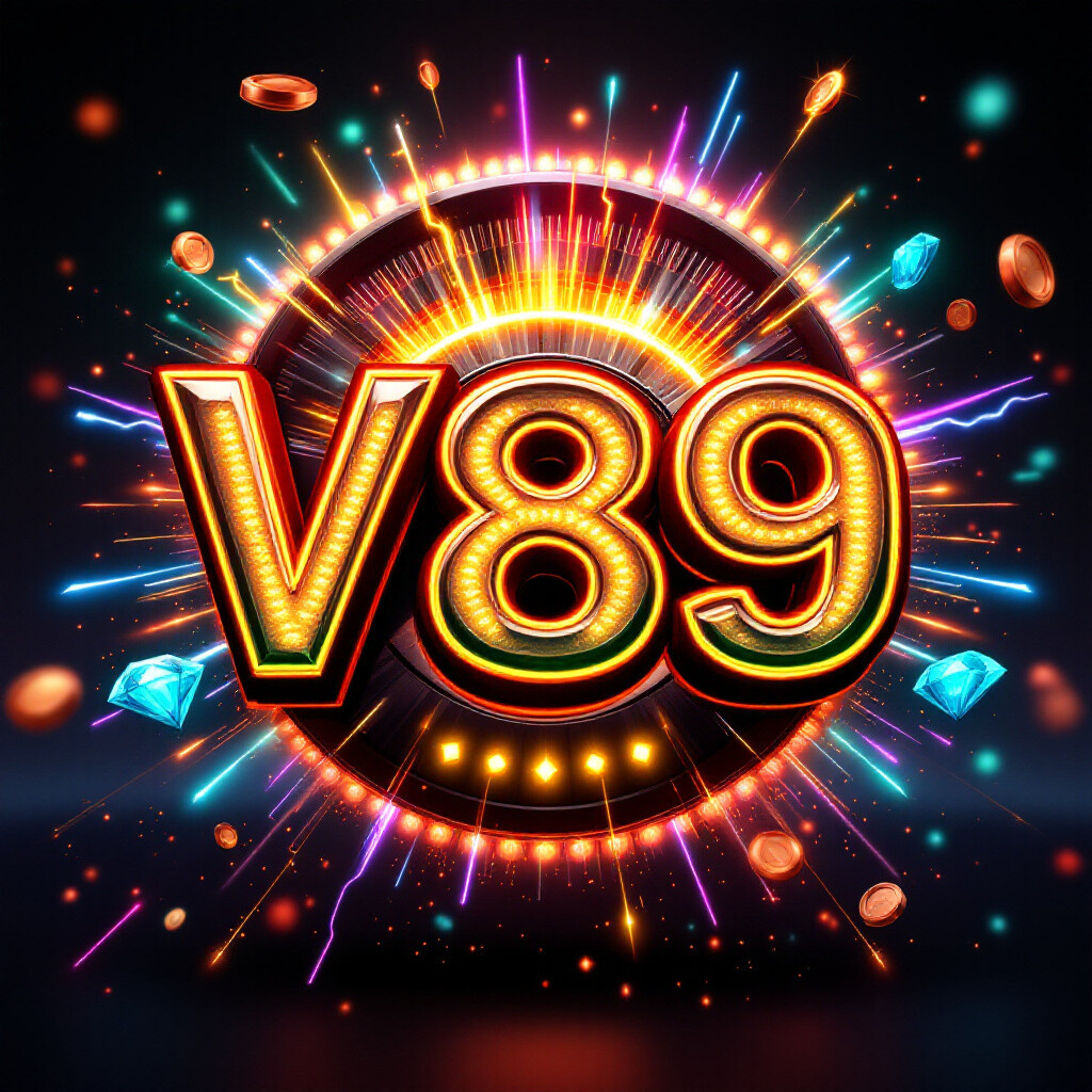 Banner Aplikasi V89 dengan akses permainan digital