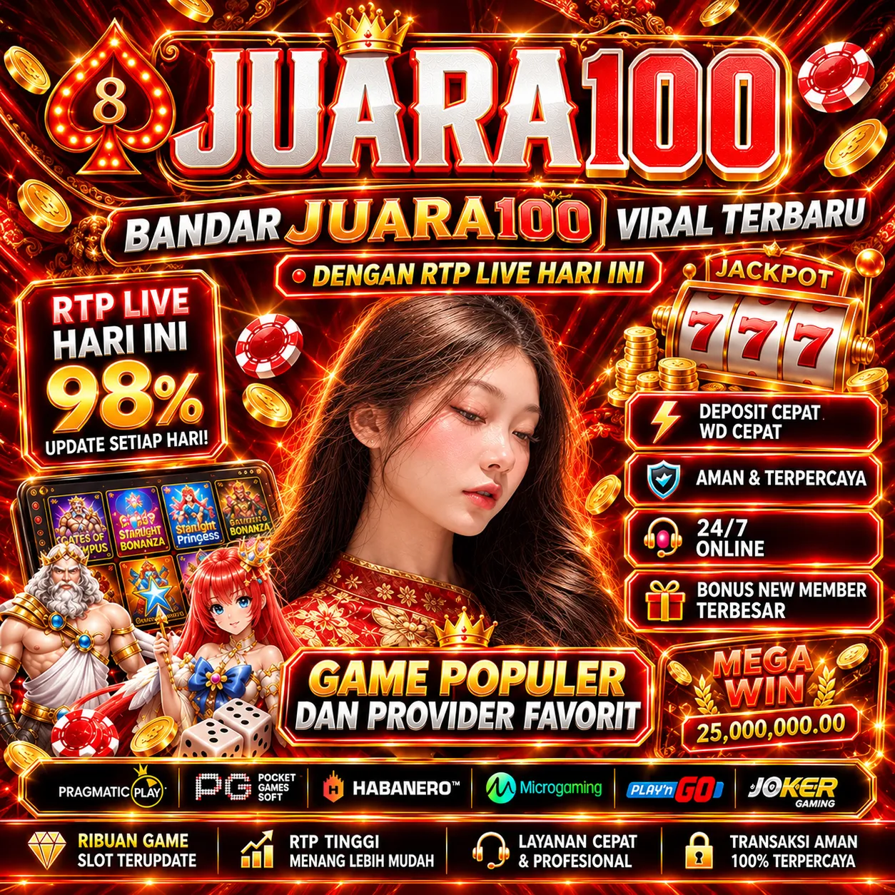 JUARA100: Akses Gaming Slot777 Digital Mobile dan PC Online Rilis 2026 - GuitarSocialClub