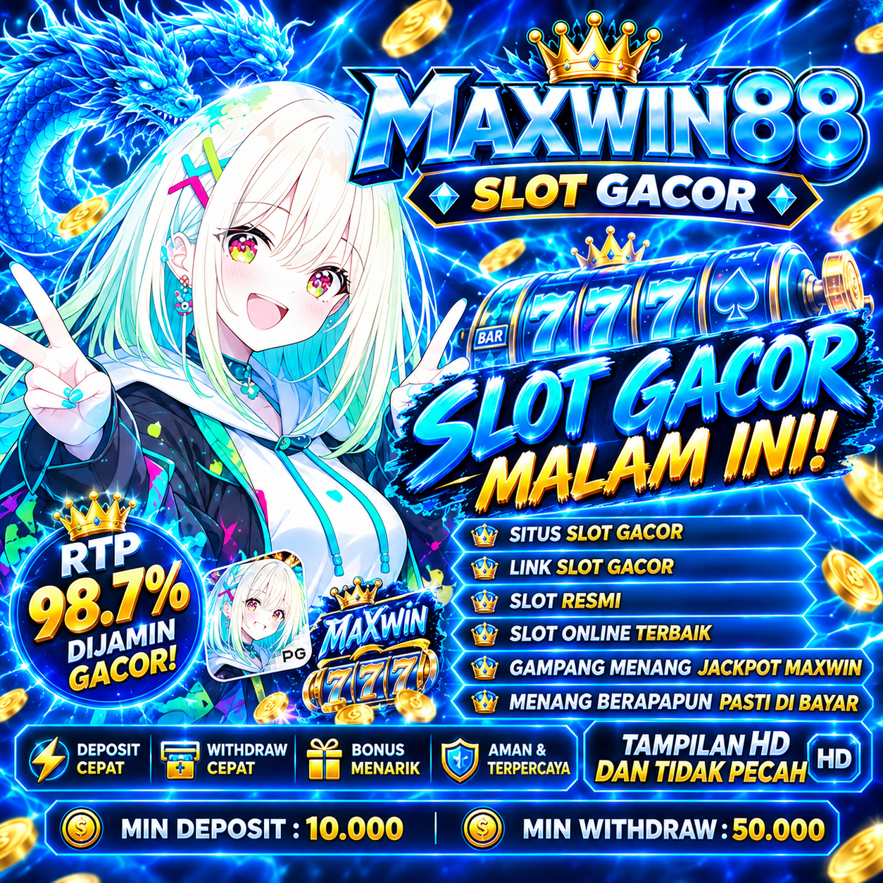 MAXWIN88: Link Situs Slot Gacor Malam Ini Pusat Informasi RTP Maxwin 2026 image 1