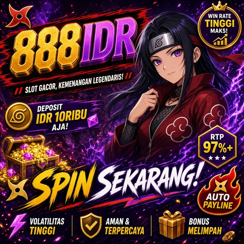 Tampilan utama aplikasi 888IDR dengan akses permainan digital
