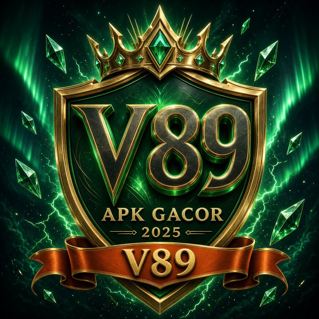 Banner Aplikasi V89 dengan akses permainan digital
