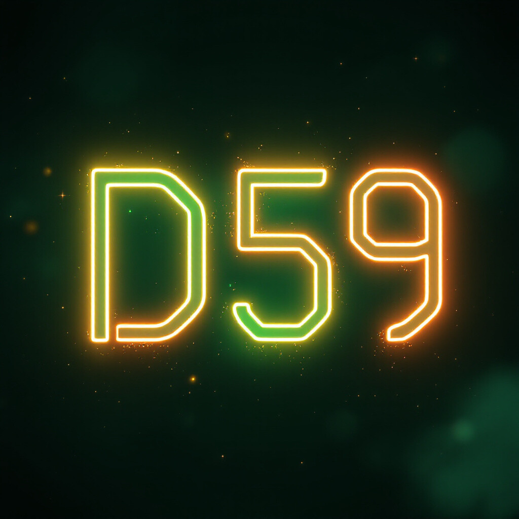 Banner Aplikasi D59 dengan akses permainan digital