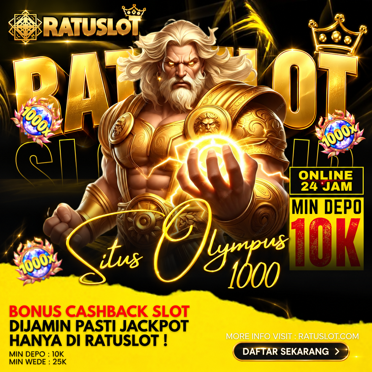 RATUSLOT: Viral! Bandar Slot Maxwin Terkini Dengan Pola Gacor Hari Ini