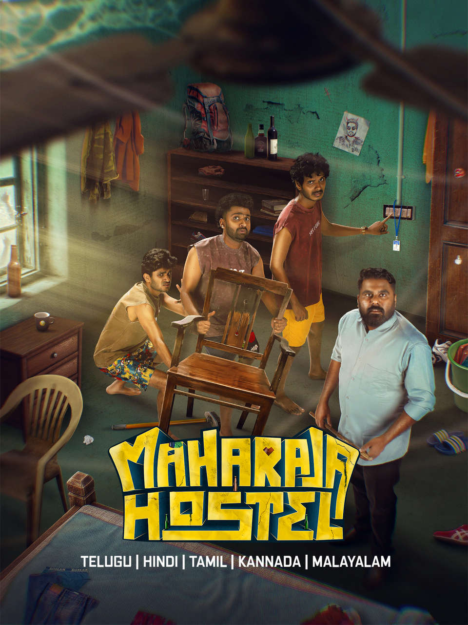 Maharaja Hostel 2026 Hindi Dubbed Movie ORG 720p WEB-DL 1Click Download