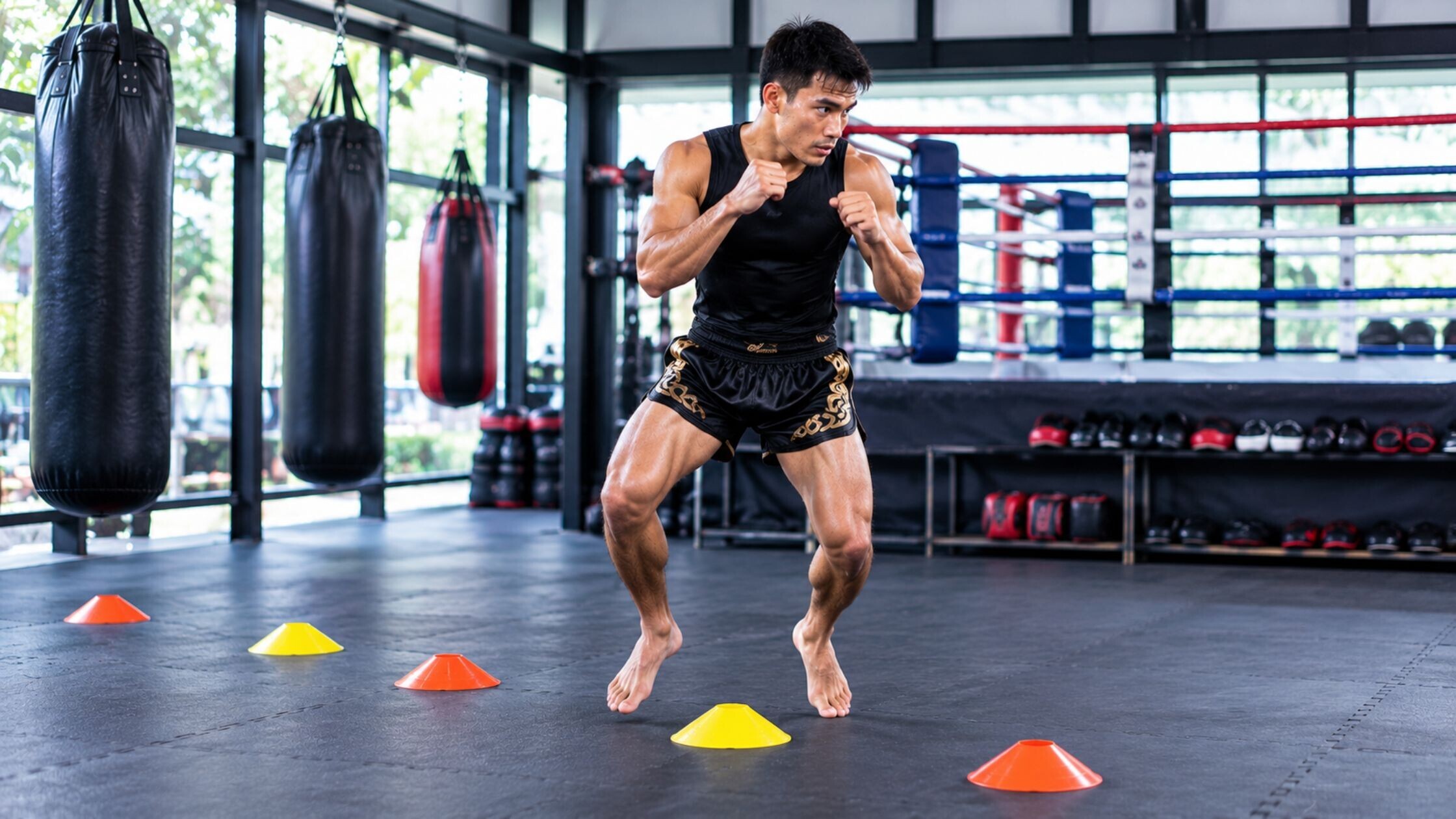 Build Better Ring Movement With Powerful Thai Boxing Footwork Drills