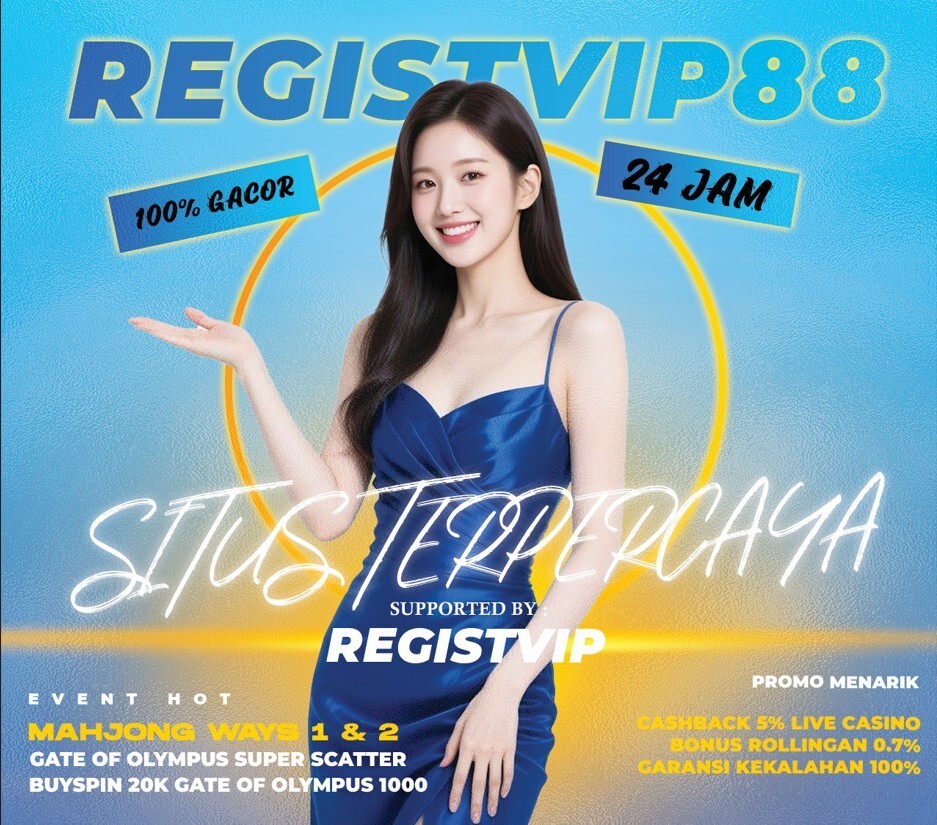 Logo Situs Slot Online REGISTVIP88