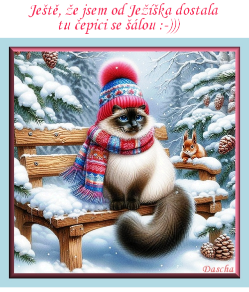 2.HT čepice se šálou