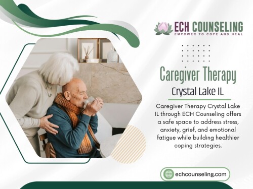 If you are searching for “Caregiver therapy Crystal Lake IL”, there is a good chance you are carrying something heavy. Not just physical fatigue, but emotional guilt. The kind of guilt that whispers, “You should be able to handle this.” or, “Other people have it worse.” or even, “If I take a break, I’m letting them down.”

Official Website: https://echcounseling.com/services/therapy-and-support-for-caregivers-crystal-lake-il/

Find Us On Google Map: https://maps.app.goo.gl/EXwTuJGghX7ub7NJA

ECH Counseling, PLLC
Address : 44 N Virginia St Suite 3B, Crystal Lake, IL 60014, United States
Phone Number:	+1 815-363-0864

Read Our Blogs:

https://tinyurl.com/29vp35m4
https://tinyurl.com/26lxfcdx
https://tinyurl.com/2babclgz

More Links:

https://tinyurl.com/2xnr5co8
https://tinyurl.com/29etv3b2
https://tinyurl.com/29sklaoj