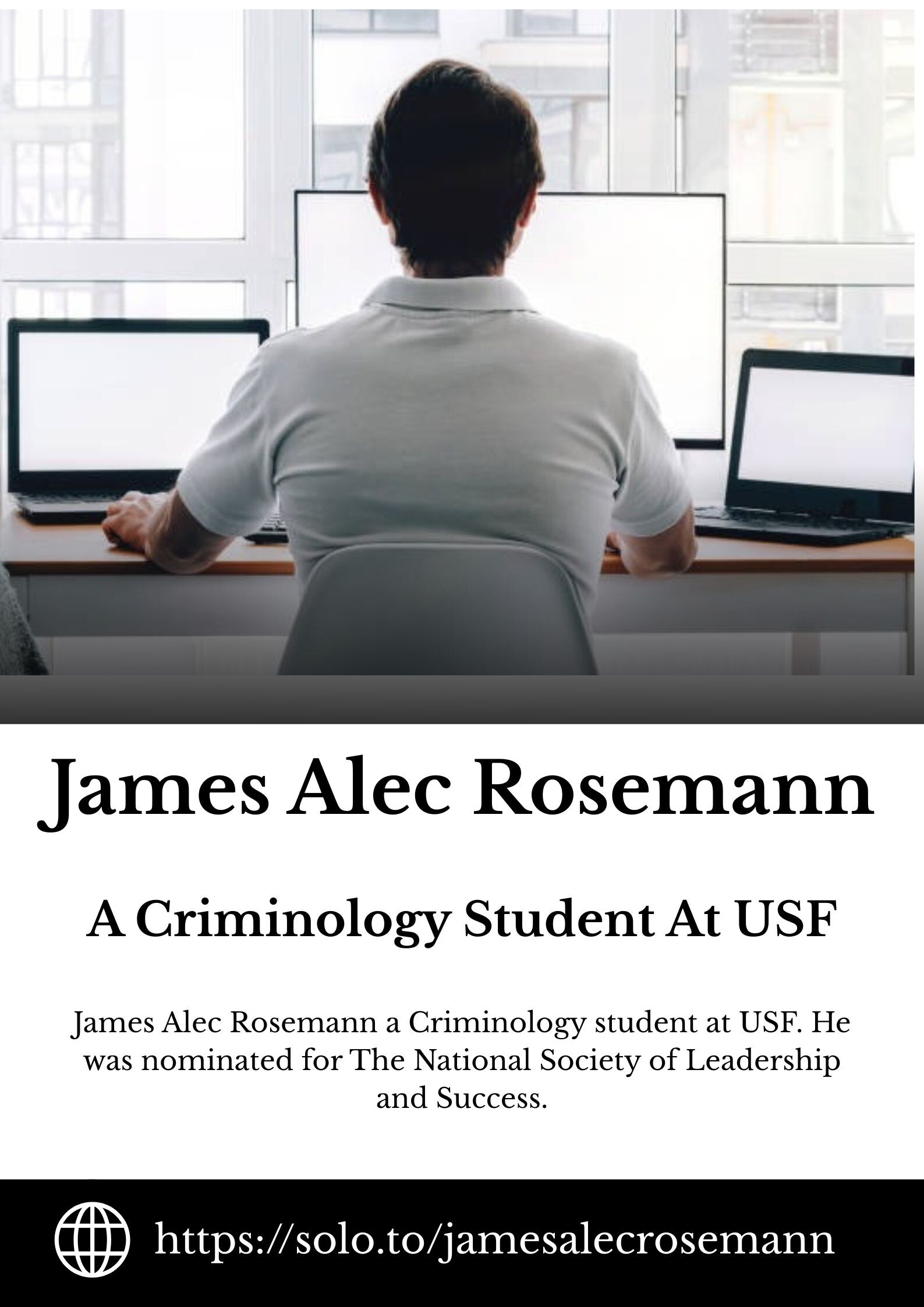 Jim Rosemann James Alec Rosemann - A Criminology Student At USF - Gifyu