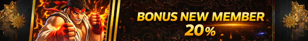 Bonus New Member 20%