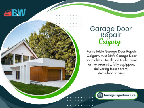 Ignoring these signs can result in a full breakdown at the worst time — or worse, damage to other components requiring extensive Garage door repair Calgary.

Official Website: https://bnwgaragedoors.ca/garage-door-repair-calgary/

Address: 560 Cleveland Crescent SE, Calgary, AB T2G 2W4, Canada
Phone: +14032756048

Read Our Blogs:

https://tinyurl.com/23hkaet6
https://tinyurl.com/28h7p4qc
https://tinyurl.com/2bxhwg8f

More Links:

https://tinyurl.com/26ckulph
https://tinyurl.com/2xpee482
https://tinyurl.com/2xw9poer