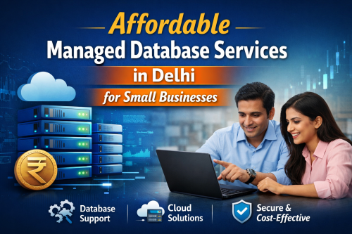 This image represents cost-effective managed database services tailored specifically for small businesses in Delhi. It highlights professional database administration, continuous monitoring, performance optimization, and secure cloud integration. The visual elements emphasize reliability, data security, and scalable infrastructure designed to support growing enterprises. With features such as 24/7 technical support, backup management, and proactive maintenance, businesses can reduce downtime and operational risks. The depiction of modern servers, cloud technology, and collaborative professionals reflects a trusted technology partner helping SMEs streamline data management while maintaining affordability and efficiency. https://www.arihantwebtech.com/database-services.html